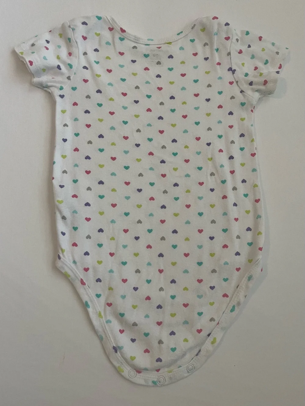 Set of 2 Carter's Baby Girl Onesies Size 24 months